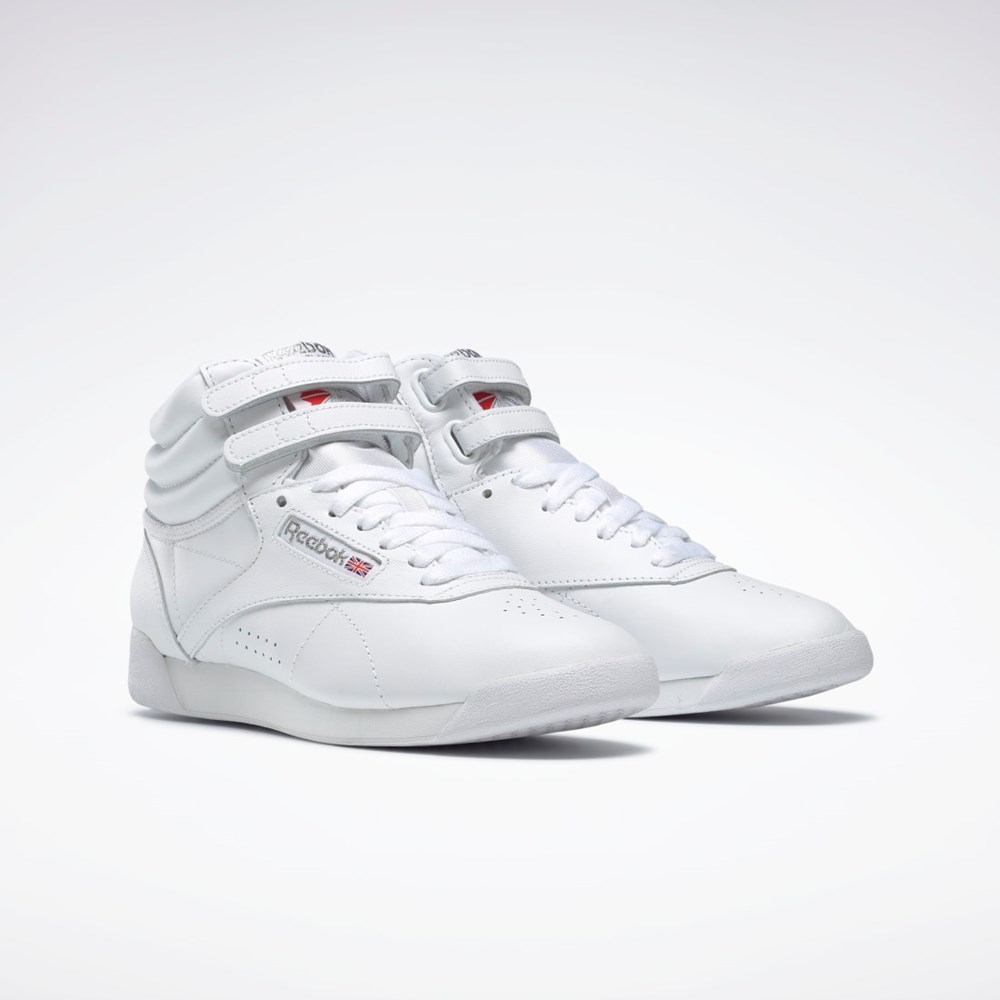 Reebok Freestyle Hi Shoes White | 2431