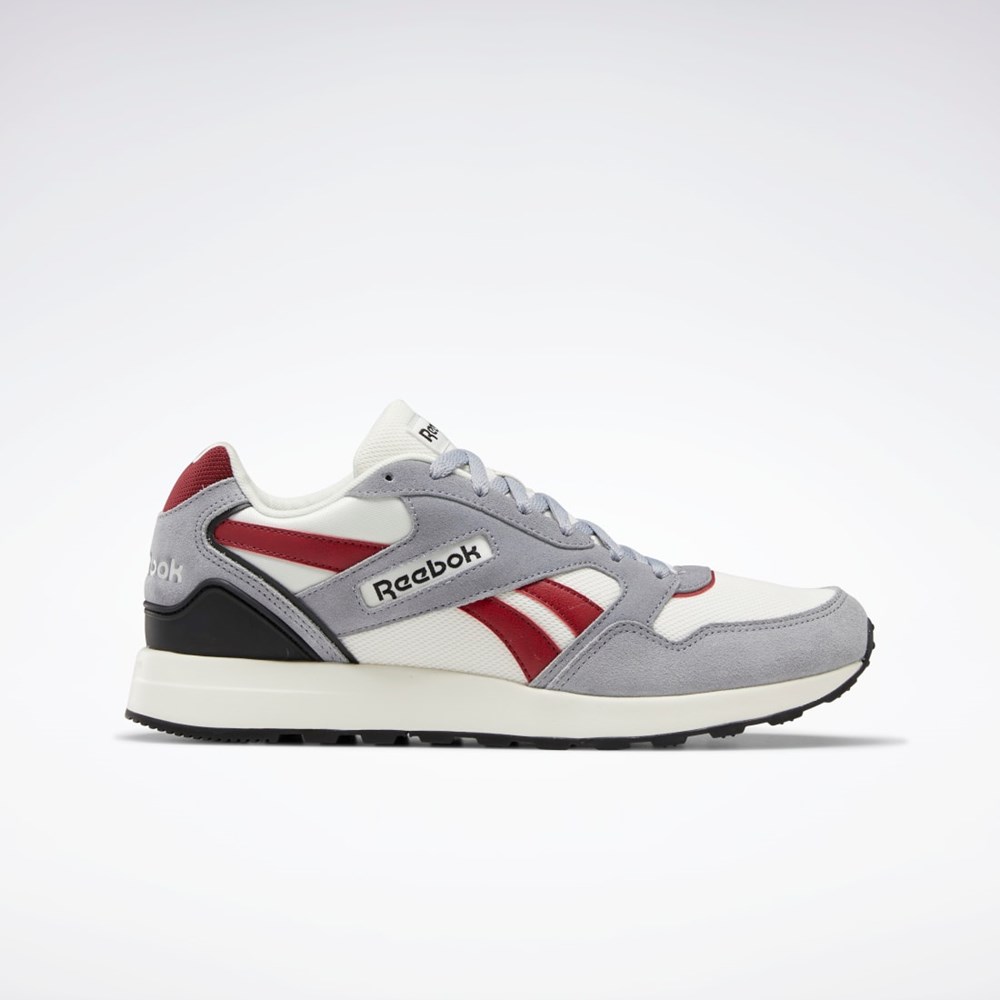 Reebok GL 1000 Shoes Chalk / Classic Burgundy / Core Black | GW0908