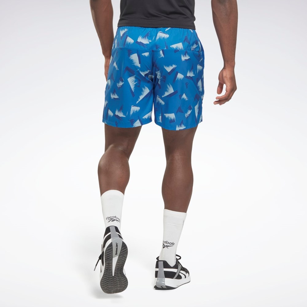 Reebok Graphic Speed 2.0 Shorts Vector Blue | HG4073