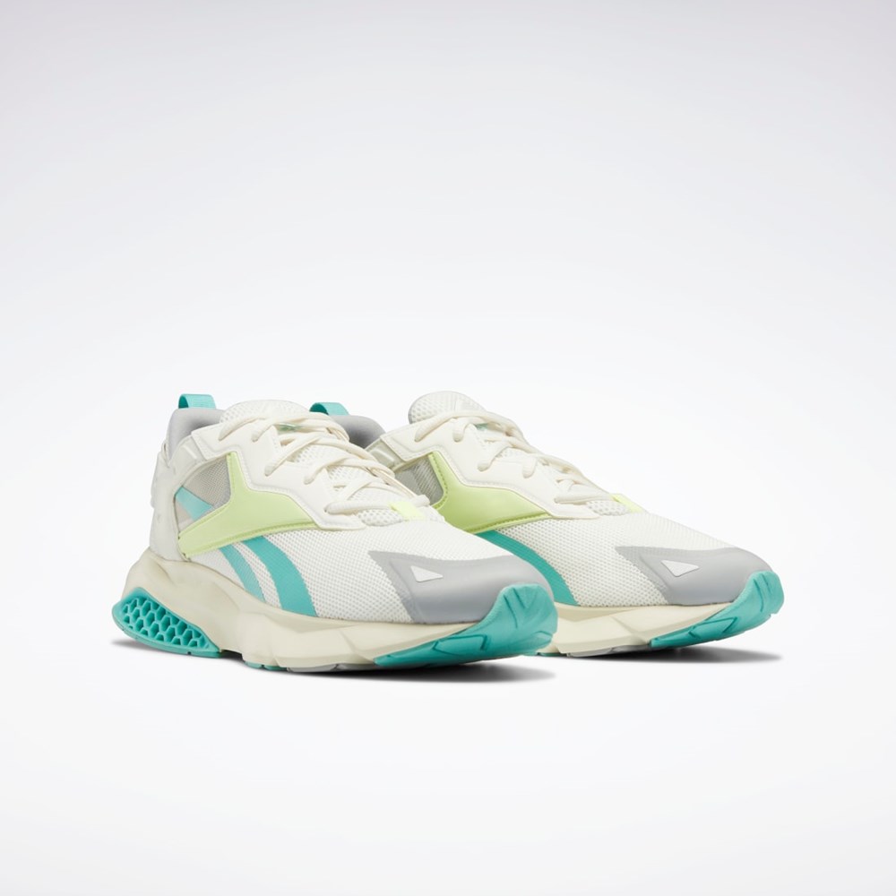 Reebok Hexalite Legacy Shoes Chalk / Semi Classic Teal / Pure Grey 3 | GZ2188