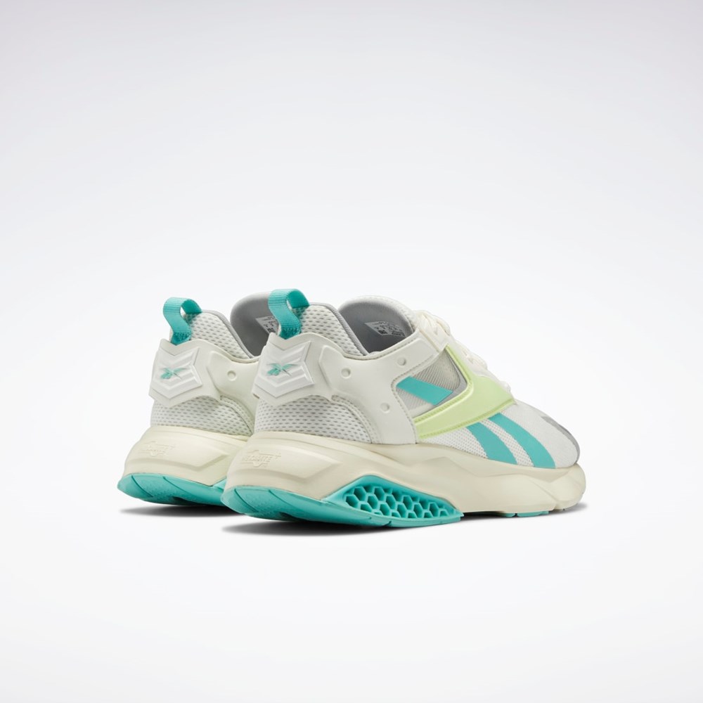 Reebok Hexalite Legacy Shoes Chalk / Semi Classic Teal / Pure Grey 3 | GZ2188