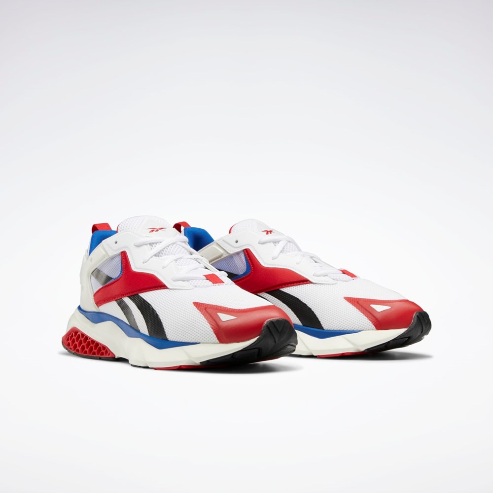 Reebok Hexalite Legacy Shoes Ftwr White / Vector Red / Vector Blue | GX8907