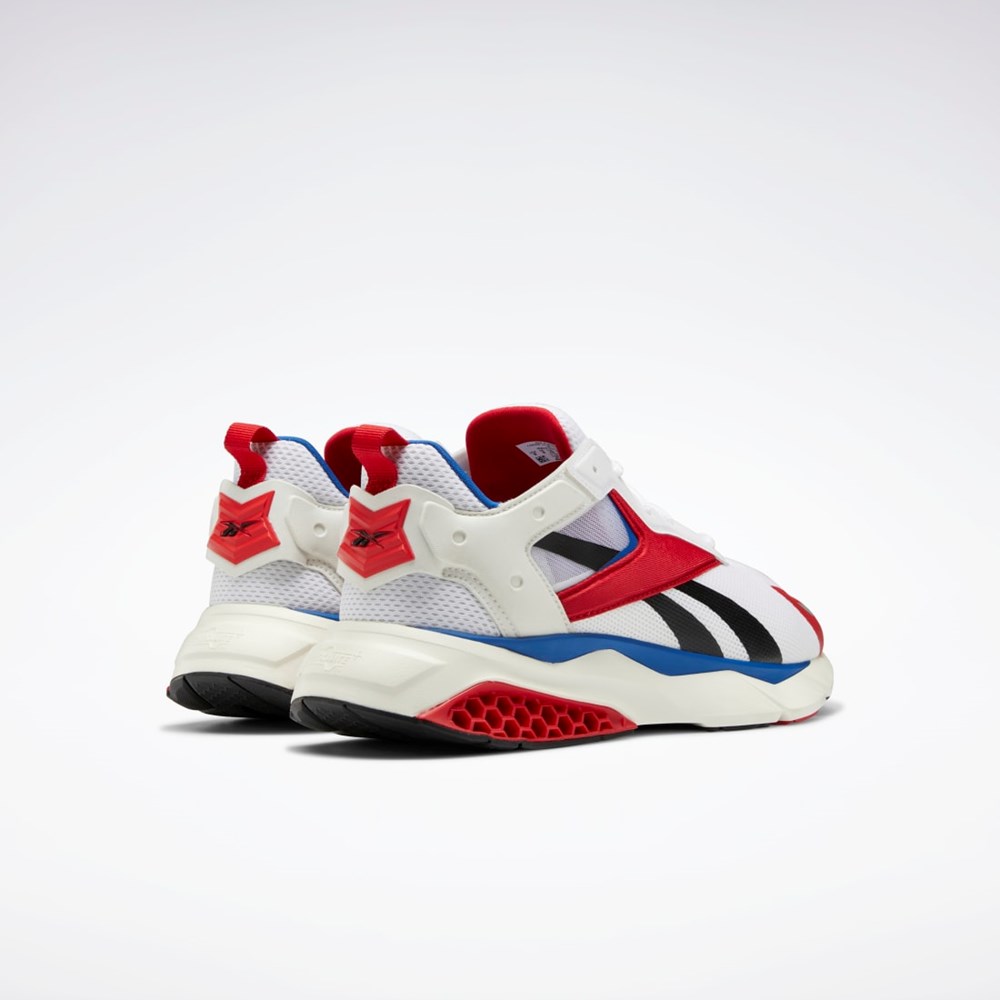 Reebok Hexalite Legacy Shoes Ftwr White / Vector Red / Vector Blue | GX8907