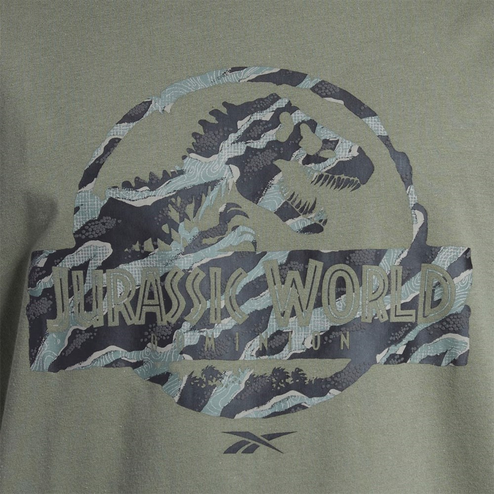 Reebok Jurassic World T-Shirt Hunter Green | HT3319