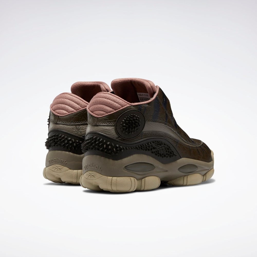 Reebok Jurassic World The Answer DMX Basketball Shoes Stone / Cliff Stone / Parched Earth | HQ6276