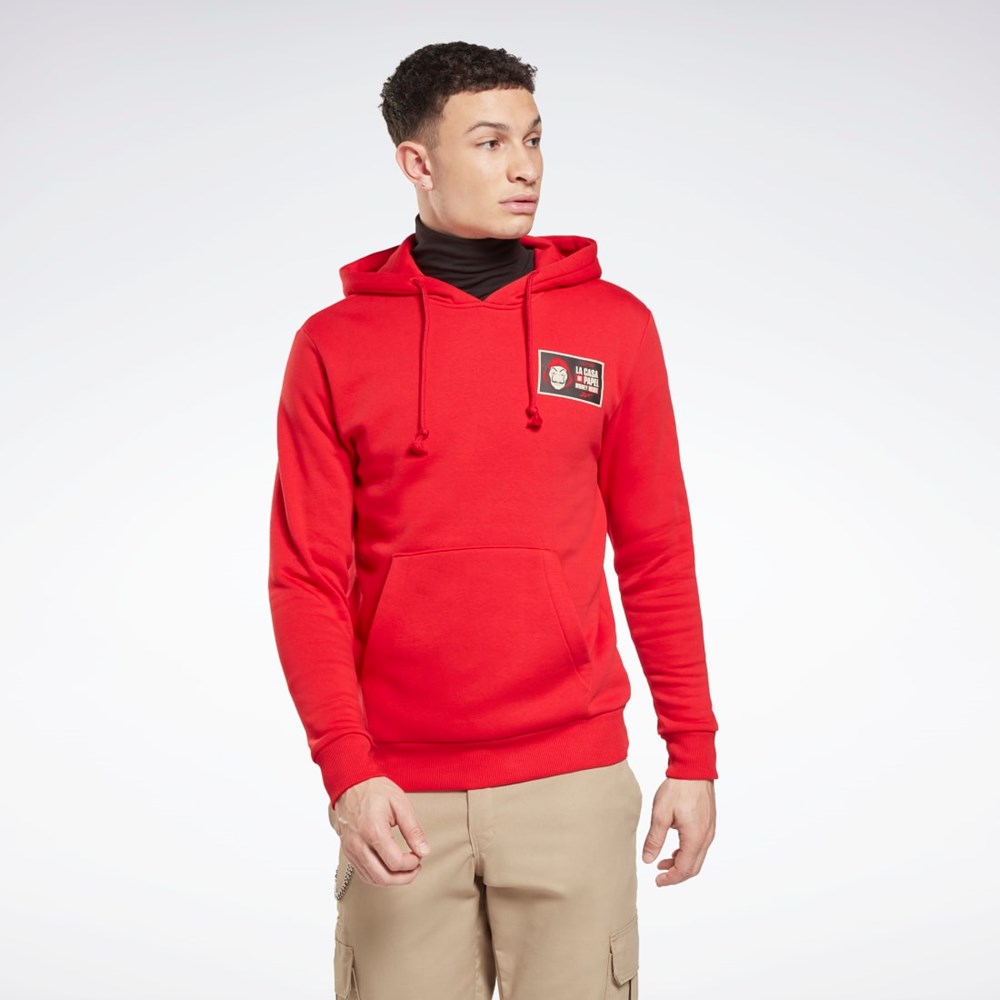 Reebok La Casa De Papel Sweatshirt Vector Red | HH7092