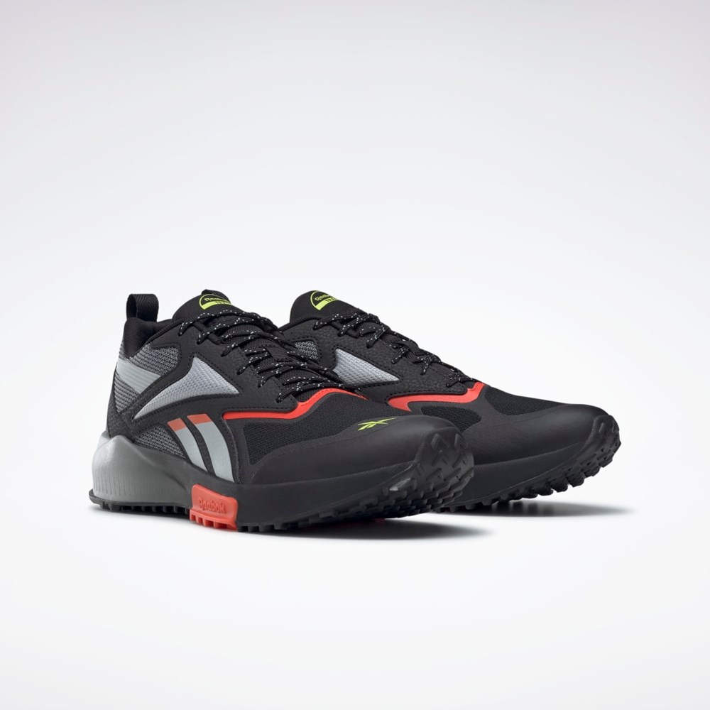 Reebok Lavante Trail 2 Running Shoes Core Black / Pure Grey 3 / Dynamic Red | GY5215