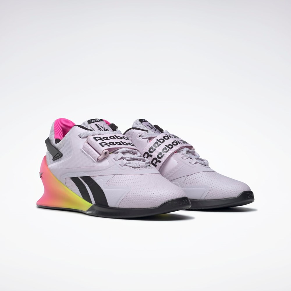 Reebok Legacy Lifter II Weightlifting Shoes Quartz Glow / Atomic Pink / Core Black | GY8433