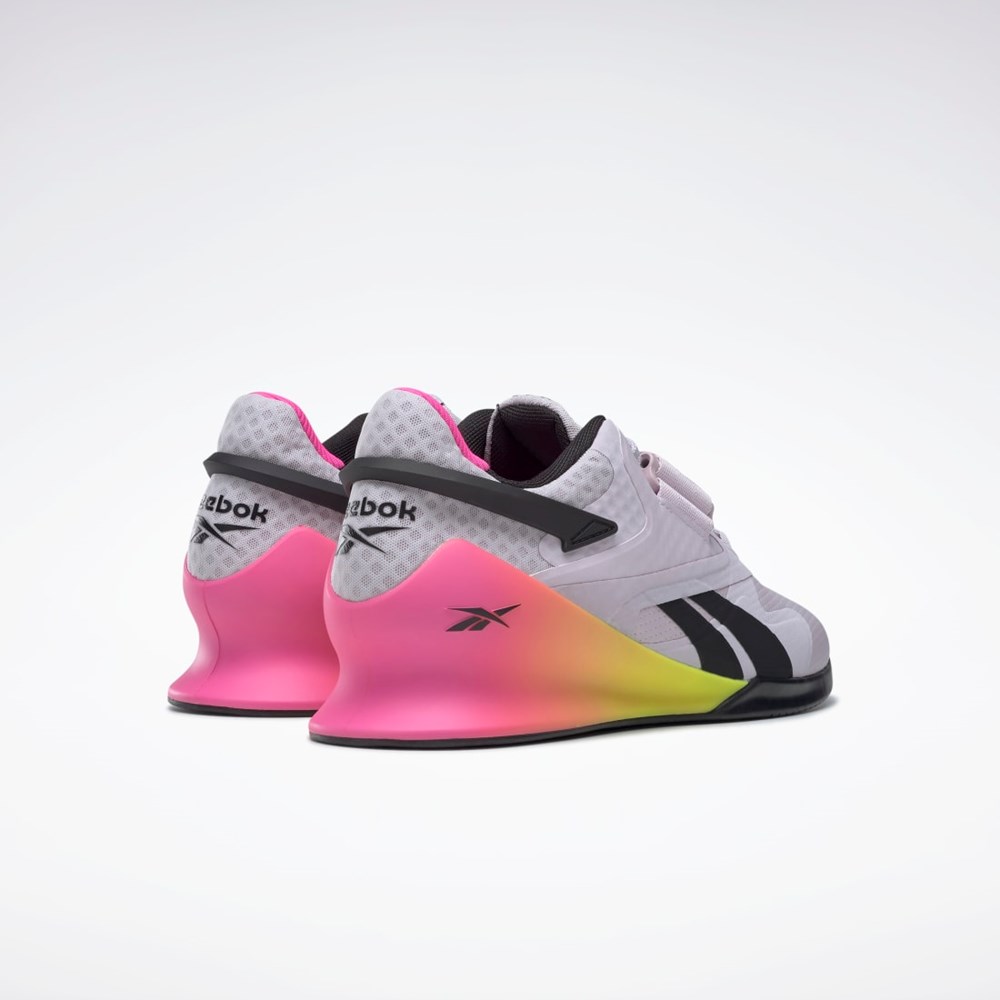 Reebok Legacy Lifter II Weightlifting Shoes Quartz Glow / Atomic Pink / Core Black | GY8433