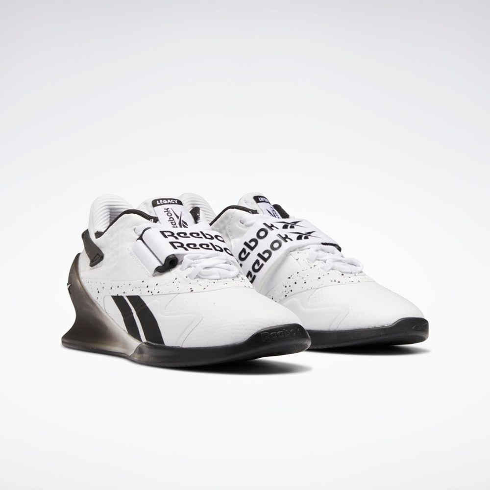 Reebok Legacy Lifter II Weightlifting Shoes Ftwr White / Ftwr White / Core Black | GY8434