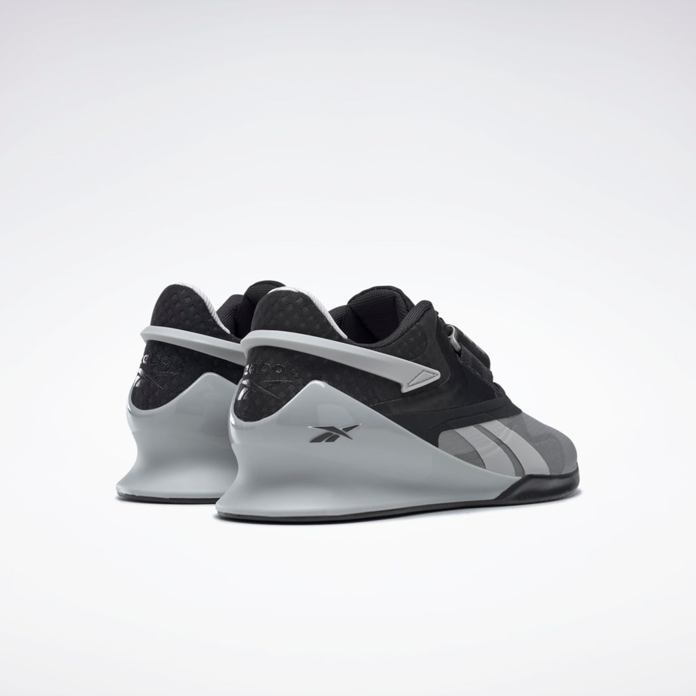 Reebok Legacy Lifter II Weightlifting Shoes Core Black / Pure Grey 3 / Pewter | GZ2108