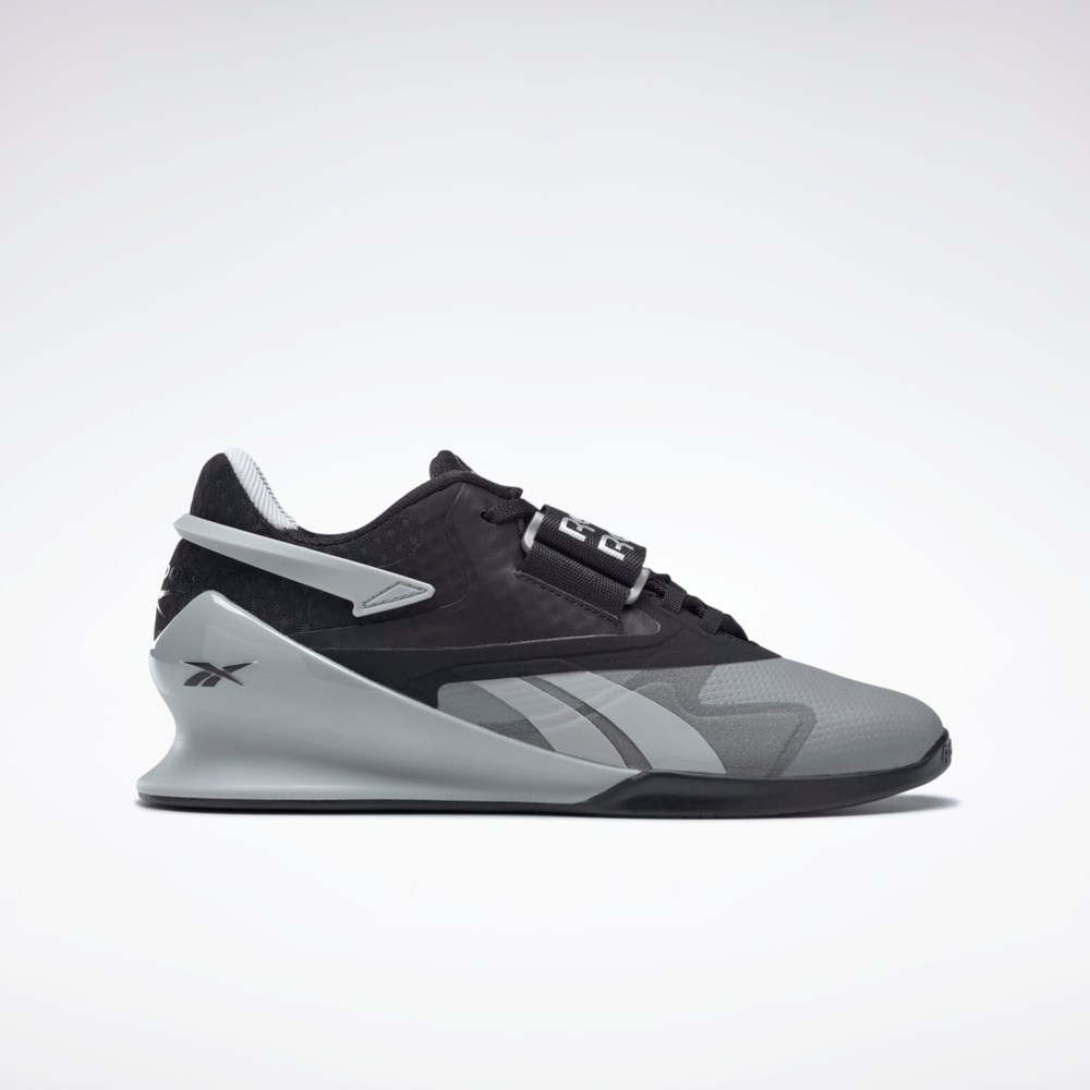 Reebok Legacy Lifter II Weightlifting Shoes Core Black / Pure Grey 3 / Pewter | GZ2108