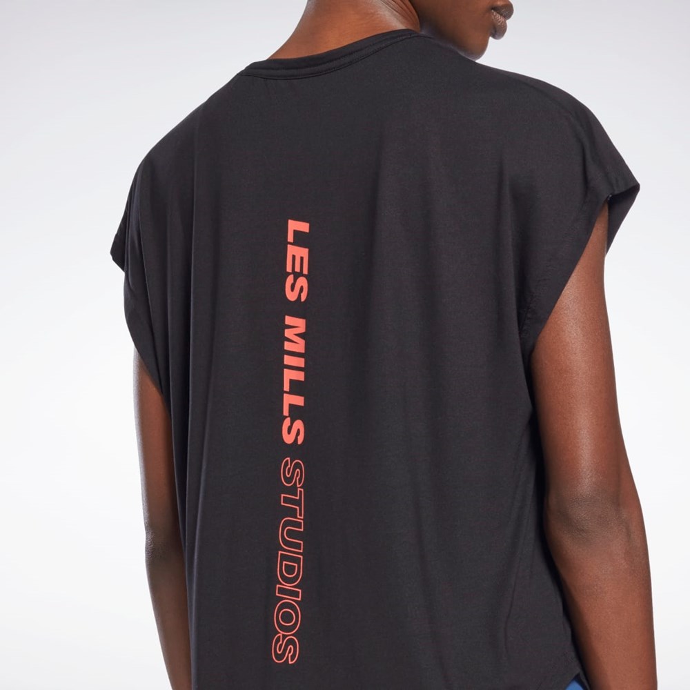 Reebok Les Mills® ACTIVCHILL+DREAMBLEND T-Shirt Black | HD4166