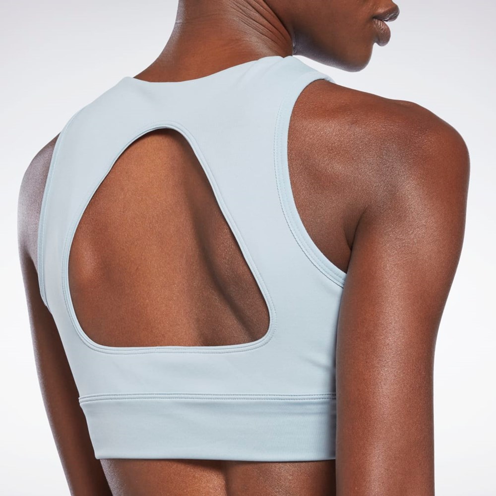 Reebok Les Mills® Beyond the Sweat Crop Top Gable Grey | HD4150