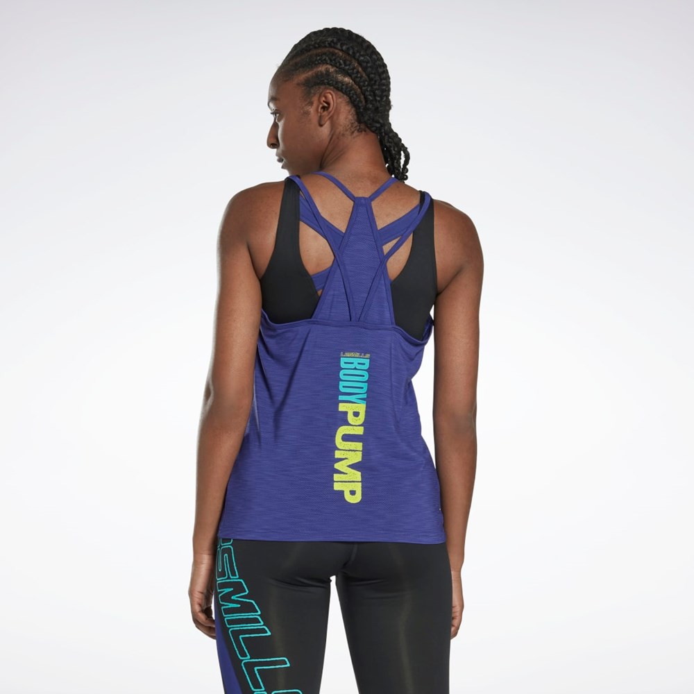 Reebok Les Mills® BodyPump® ACTIVCHILL Athletic Tank Top Bold Purple | HM2505