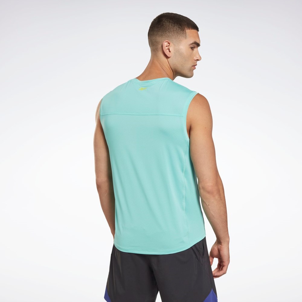 Reebok Les Mills® BodyPump® Activchill Tank Top Semi Classic Teal | HN6058