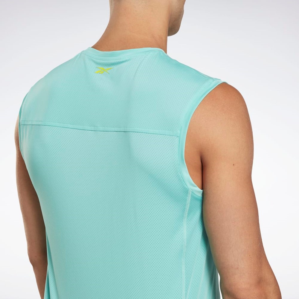 Reebok Les Mills® BodyPump® Activchill Tank Top Semi Classic Teal | HN6058