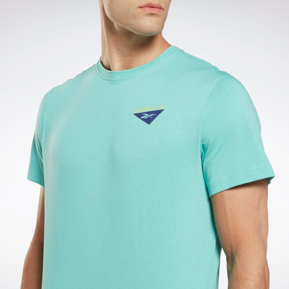 Reebok Les Mills® Graphic T-Shirt Semi Classic Teal | HN6059