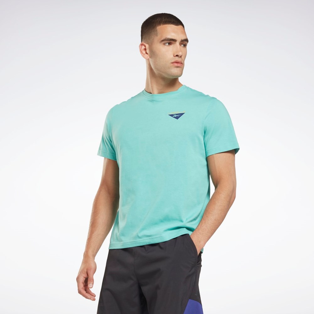 Reebok Les Mills® Graphic T-Shirt Semi Classic Teal | HN6059