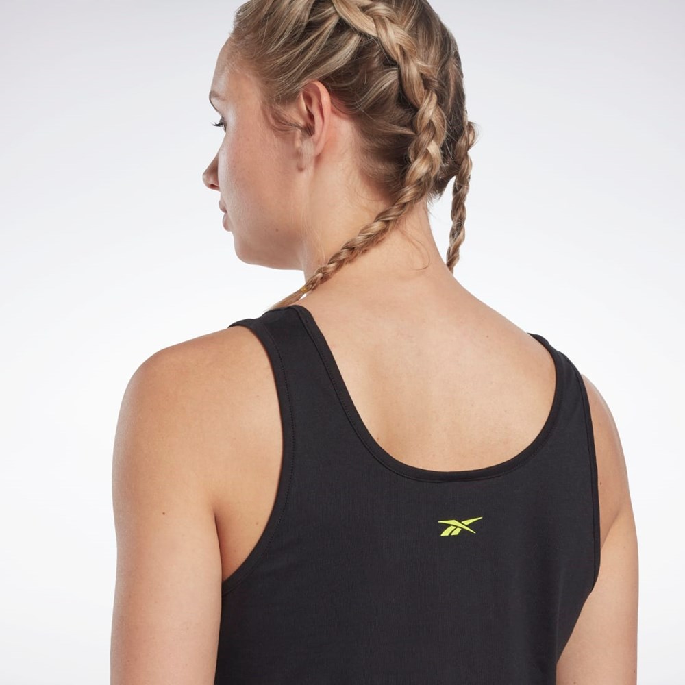 Reebok Les Mills® Graphic Tank Top Black | HN3756