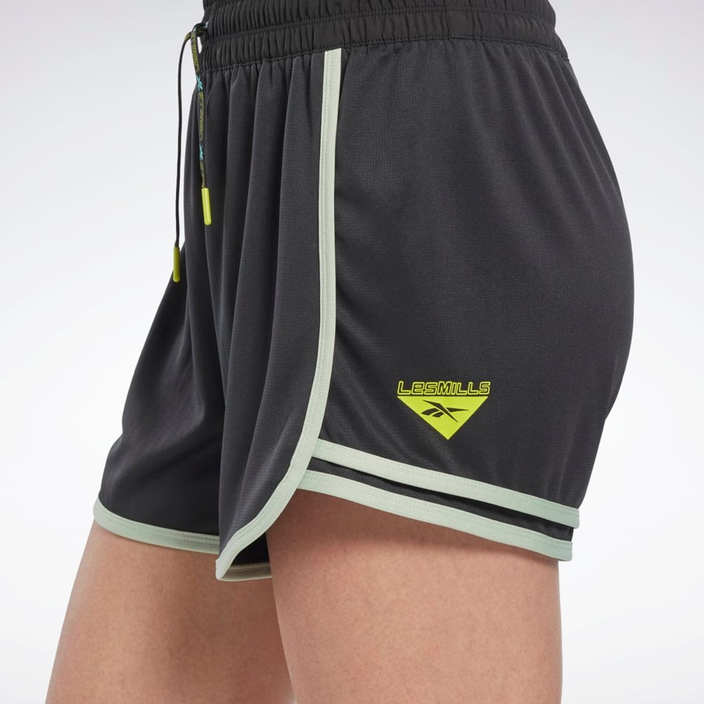 Reebok Les Mills® High-Rise Shorts Night Black | HN6044