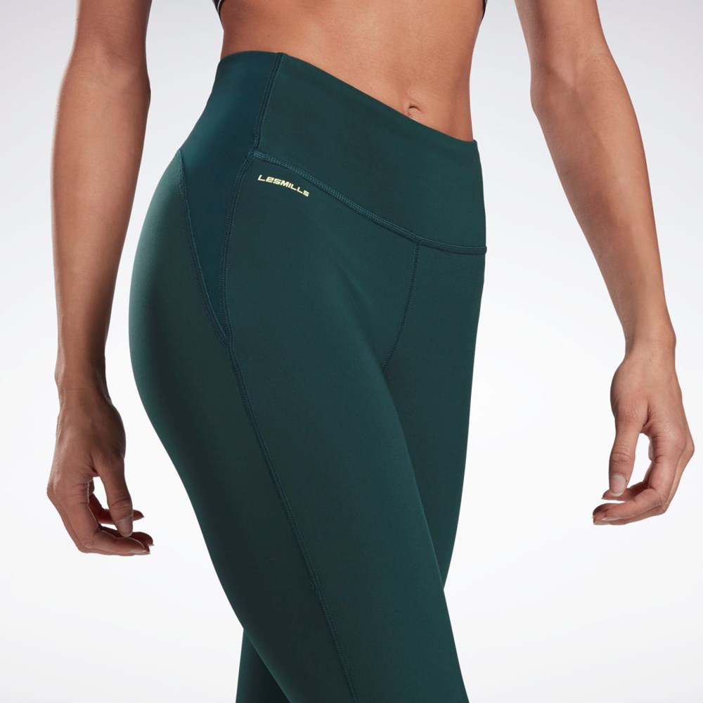 Reebok Les Mills® Lux Perform Leggings Forest Green | GN5968