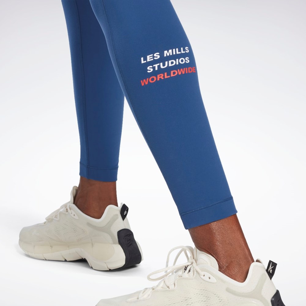 Reebok Les Mills® Lux Tights Batik Blue | HD4141