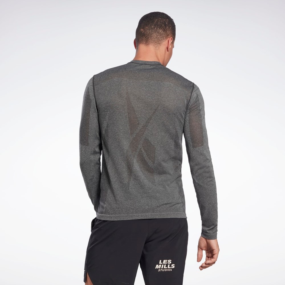 Reebok Les Mills® Myoknit Long Sleeve T-Shirt Black | HD4149