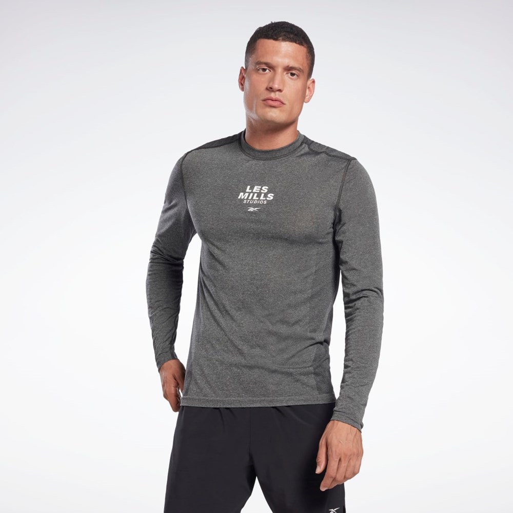 Reebok Les Mills® Myoknit Long Sleeve T-Shirt Black | HD4149