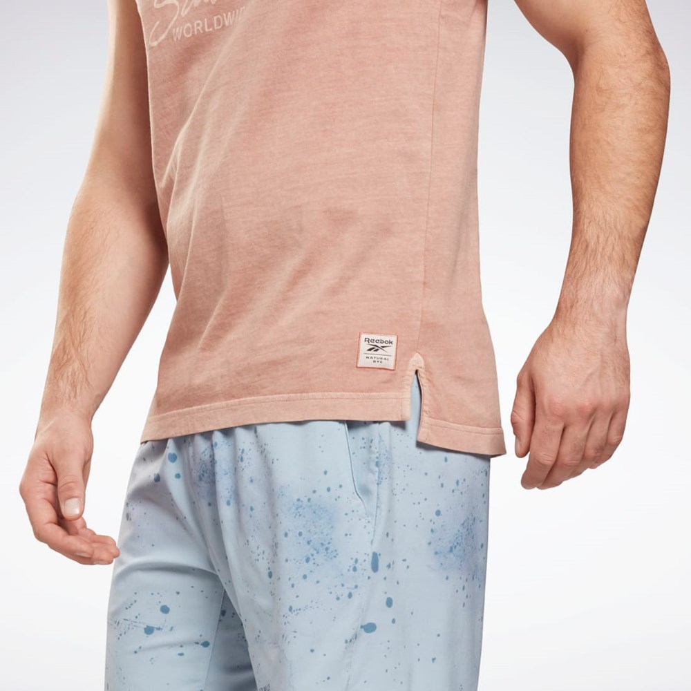 Reebok Les Mills® Natural Dye Tank Top Canyon Coral | HD4160