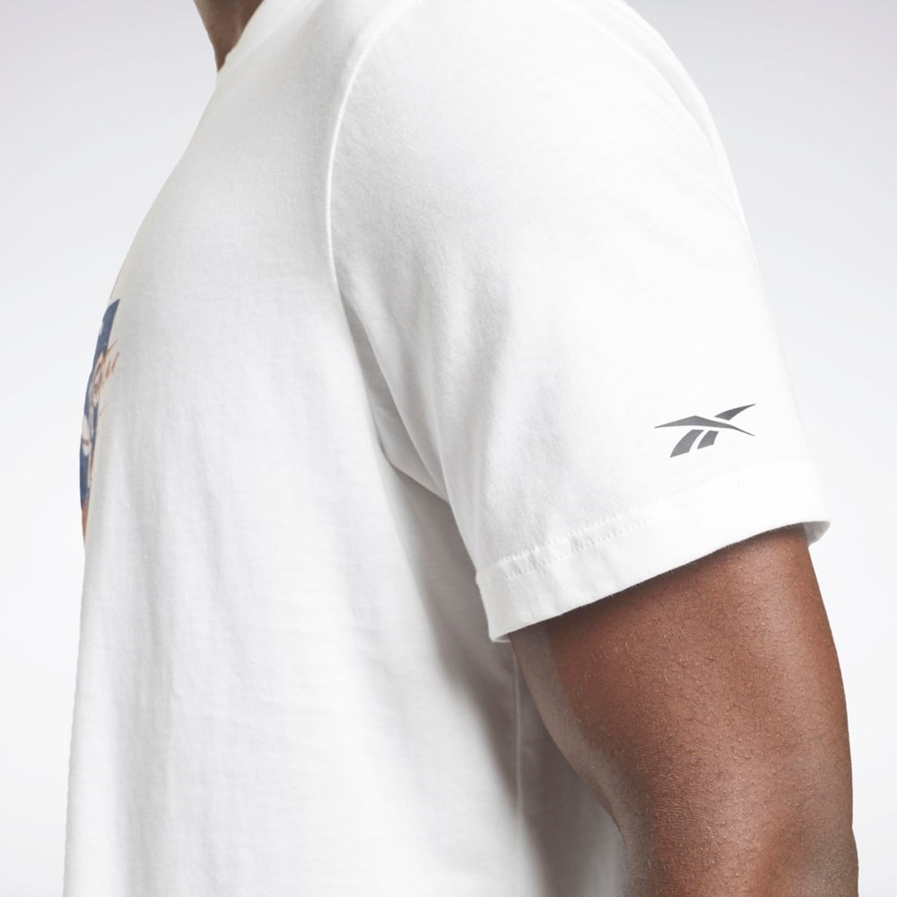 Reebok Les Mills® Oversized Graphic T-Shirt White | HD4135