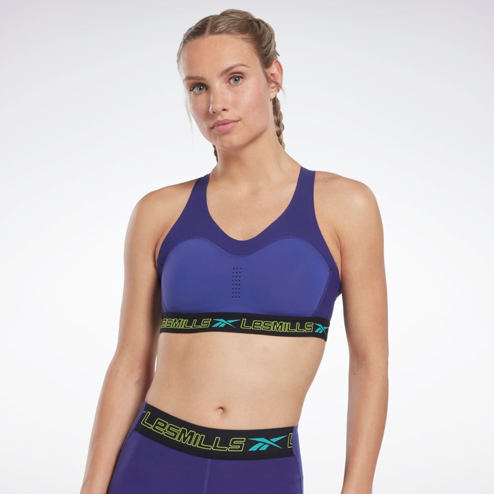 Reebok Les Mills® Reebok PureMove+ Bra Bold Purple | HN6041