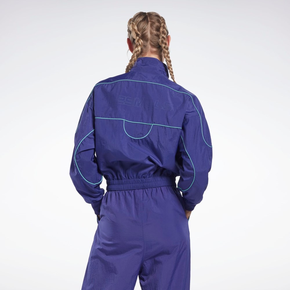 Reebok Les Mills® Woven Cover-Up Bold Purple | HN6047