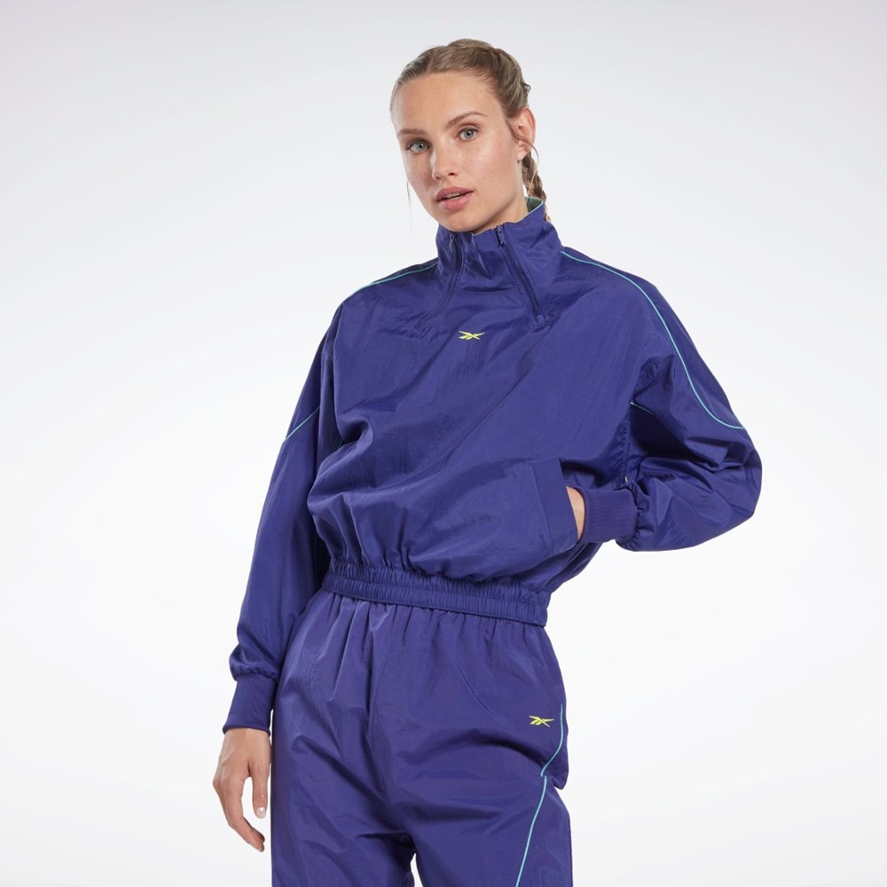 Reebok Les Mills® Woven Cover-Up Bold Purple | HN6047