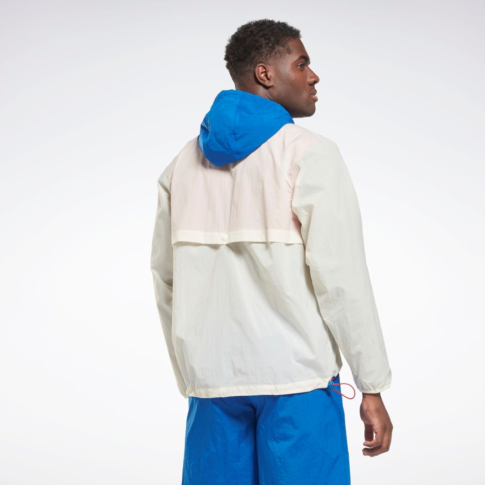 Reebok Lightweight Woven Anorak Jacket Classic White | HG8904