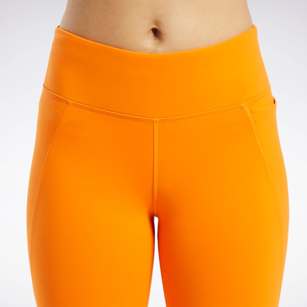 Reebok Lux 2 Leggings High Vis Orange | FU1949