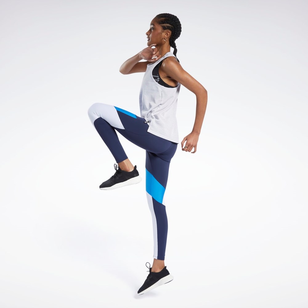 Reebok Lux 2 Leggings Vector Navy | FU2037