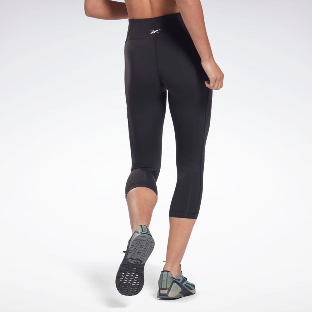 Reebok Lux 3/4 Leggings Black | H49058