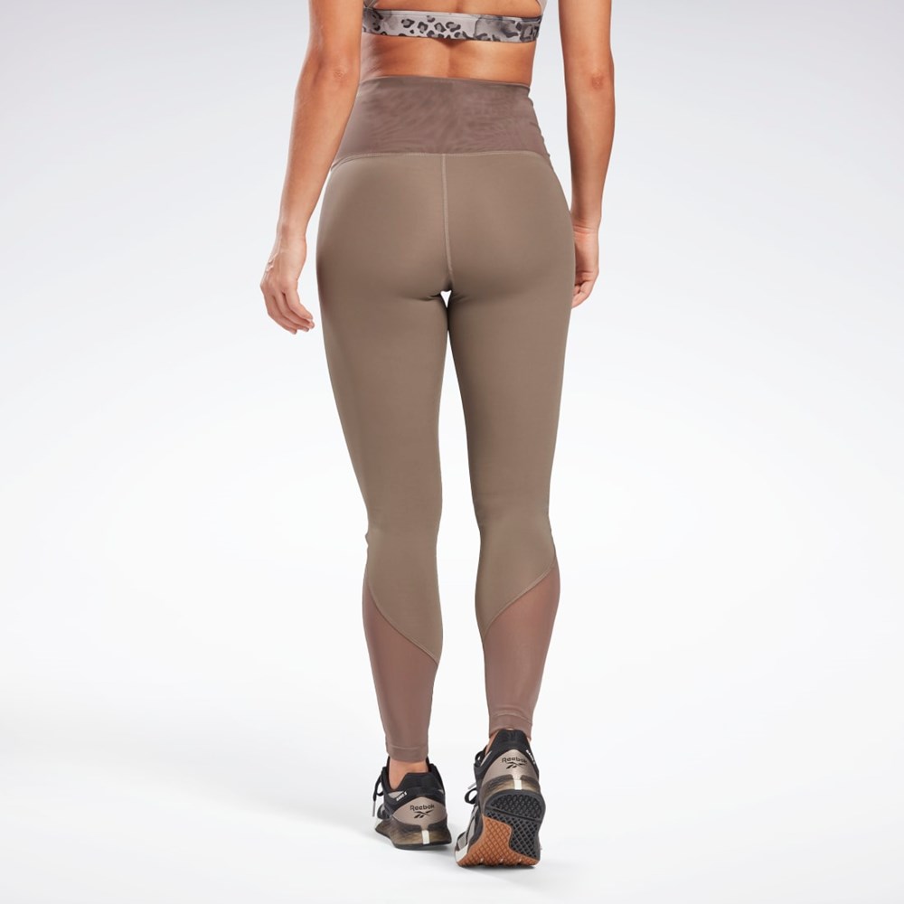 Reebok Lux High-Rise Perform Leggings Trek Grey | GI4981