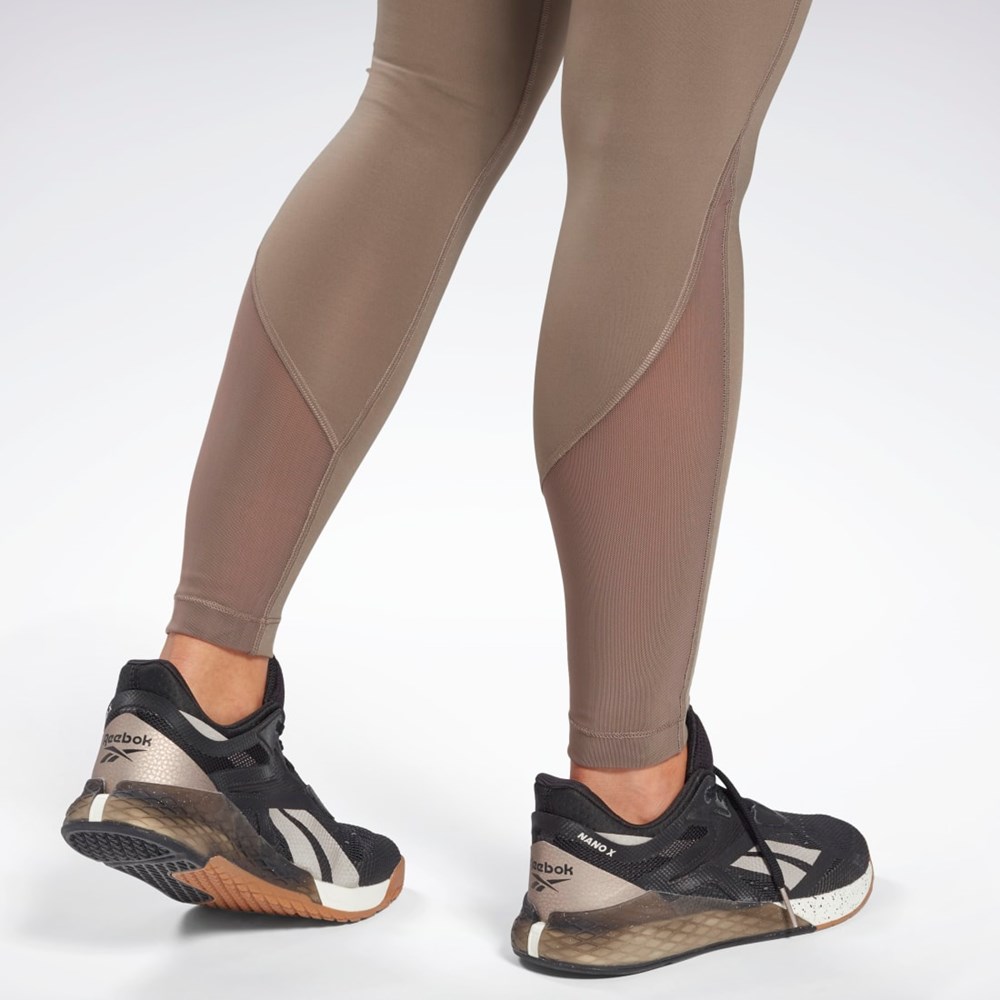 Reebok Lux High-Rise Perform Leggings Trek Grey | GI4981