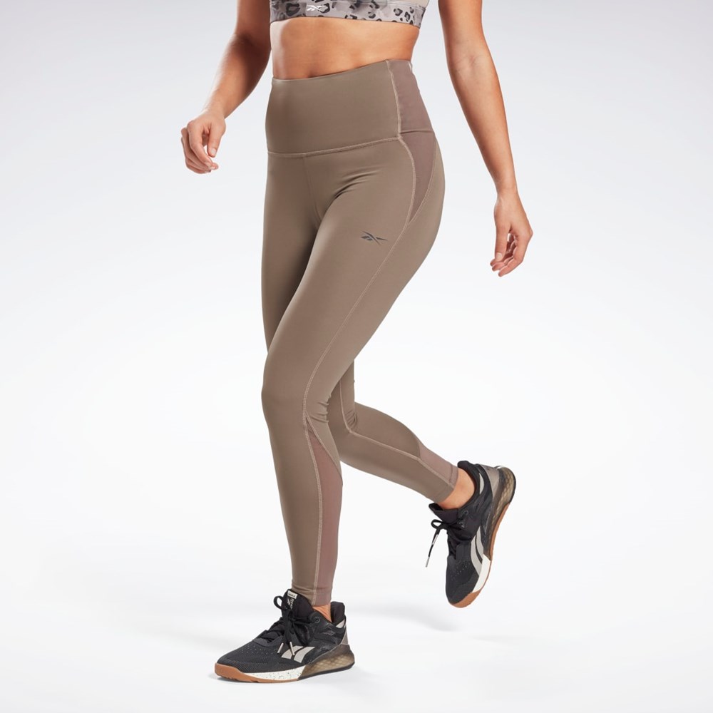 Reebok Lux High-Rise Perform Leggings Trek Grey | GI4981