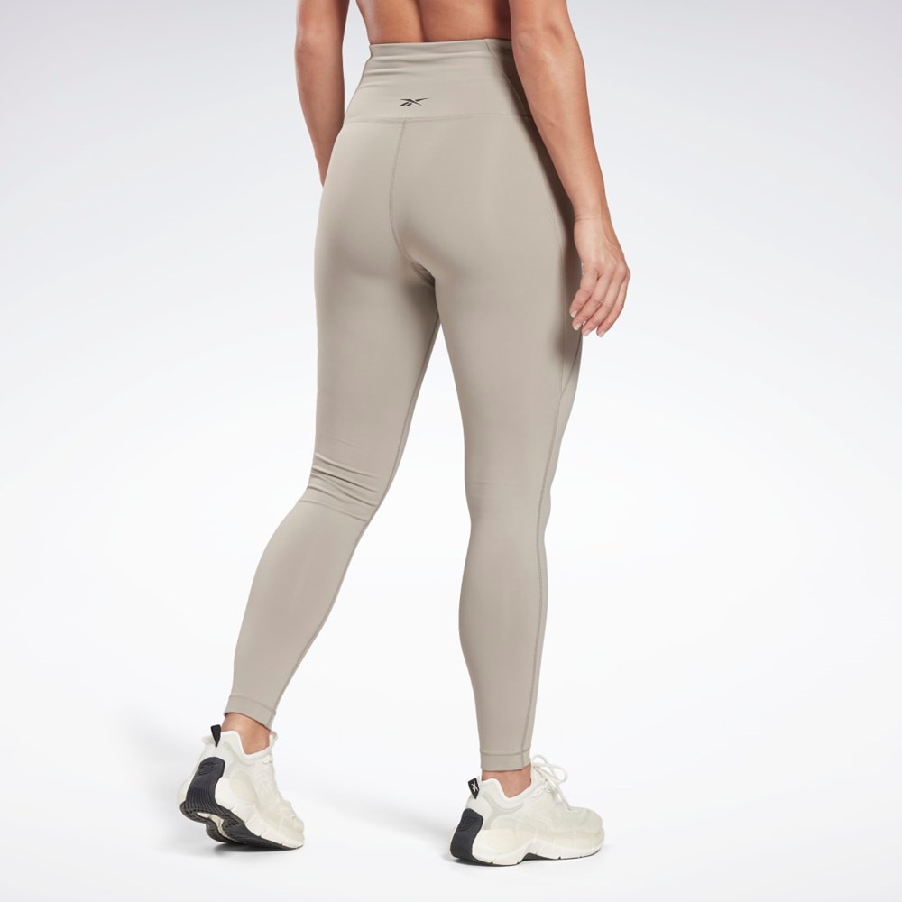 Reebok Lux High-Waisted Tights Boulder Grey | HB2028