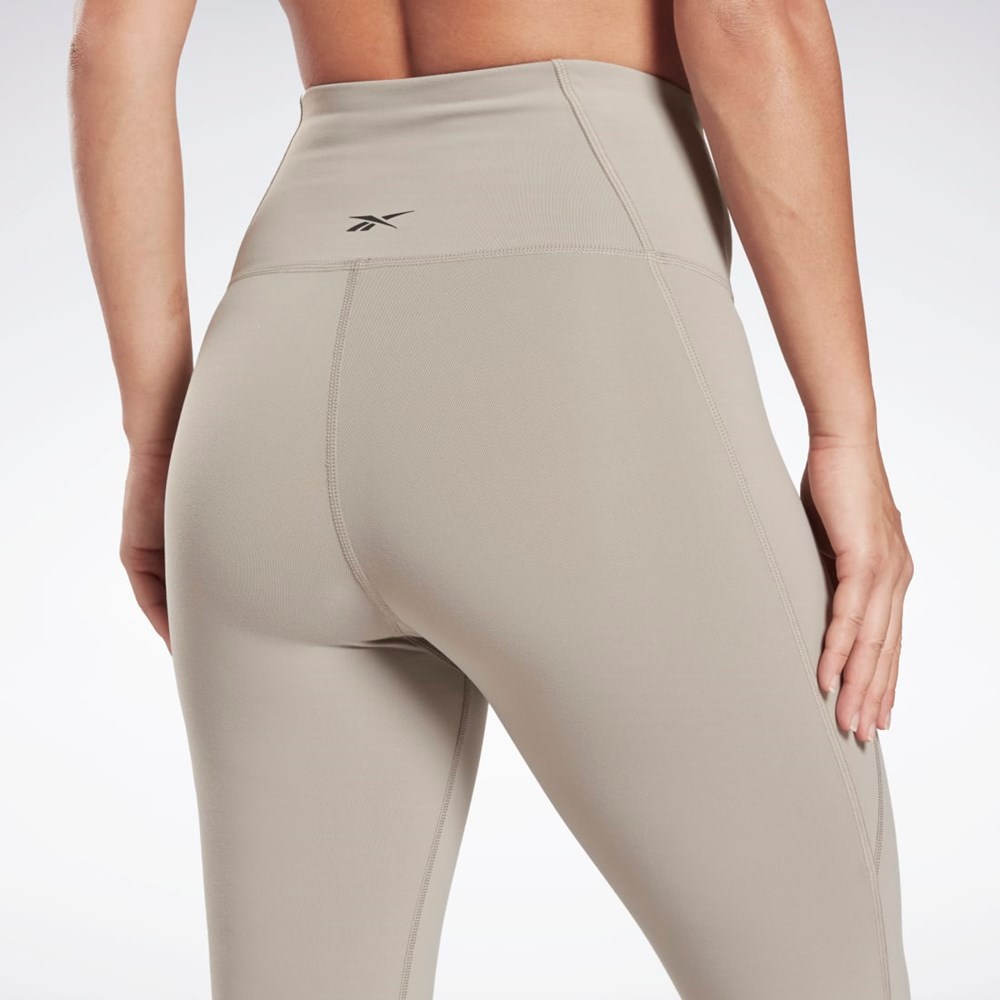 Reebok Lux High-Waisted Tights Boulder Grey | HB2028