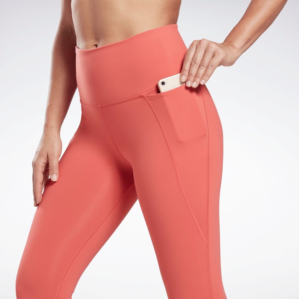 Reebok Lux High-Waisted Tights Rhodonite | HB2026