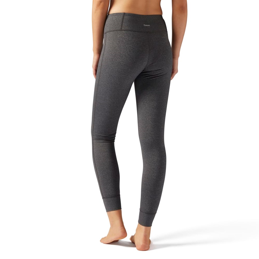 Reebok Lux Legging Dark Grey Heather | BP7233