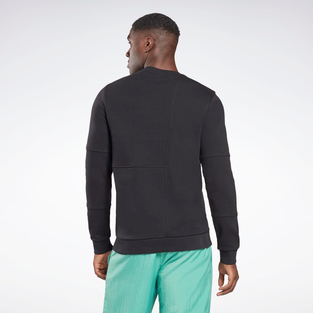 Reebok MYT Minimal Waste Crew Sweatshirt Black | HB5947