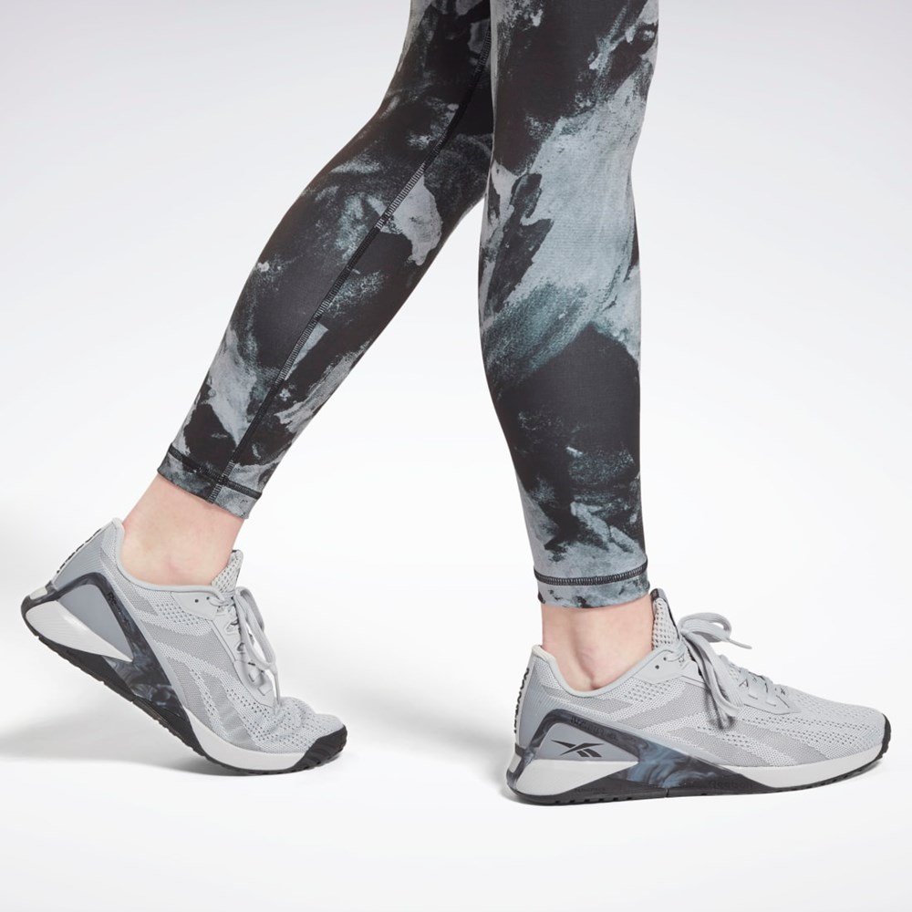 Reebok MYT Printed Leggings Black | GR9442