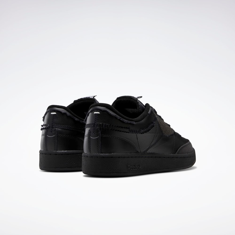 Reebok Maison Margiela Club C Memory Of Shoes Black / Ftwr White / Black | GW5012