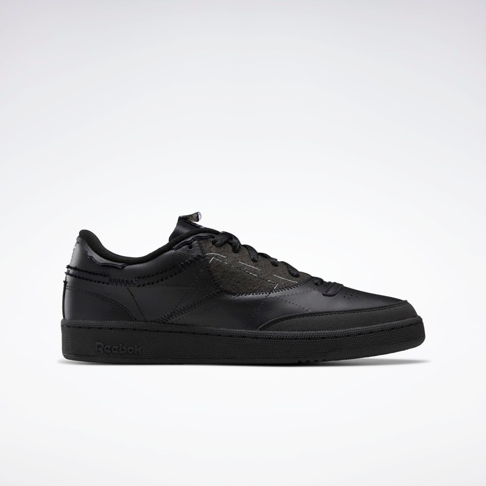 Reebok Maison Margiela Club C Memory Of Shoes Black / Ftwr White / Black | GW5012