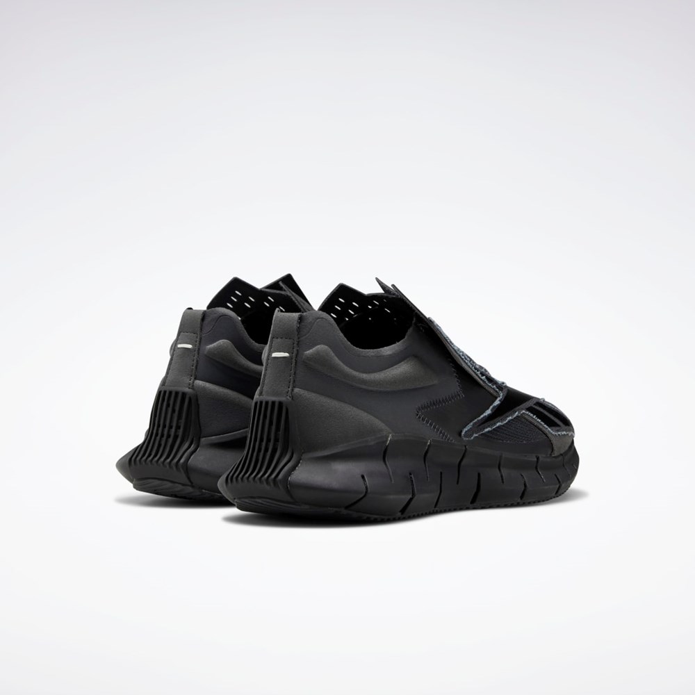 Reebok Maison Margiela Zig 3D Storm Memory Of Shoes Black / Cold Grey 7 / Ftwr White | GW5009